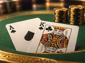 Illustration zum Spielmotiv von Blackjack