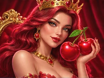 Illustration zum Spielmotiv von Miss Cherry Wild Frames