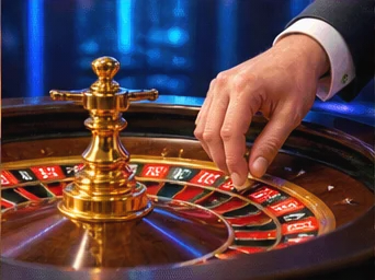 Illustration zum Spielmotiv von Roulette